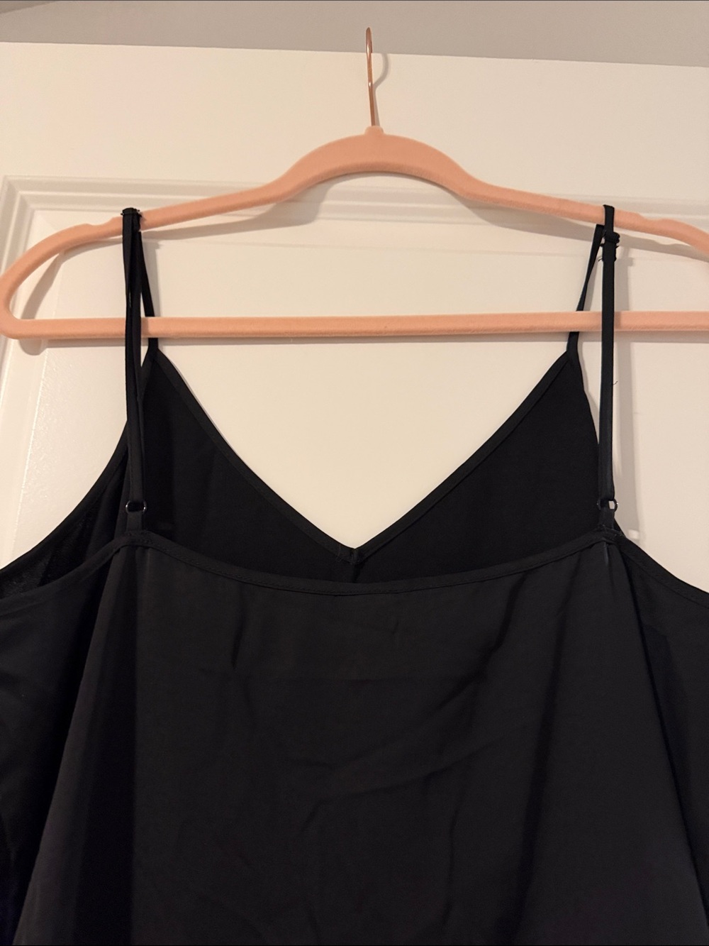 a new day Black Satin Slip Maxi Dress - Picture 4 of 6